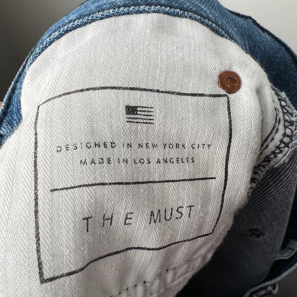 AYR The Must Wide Leg Cropped Jeans Size 30 - Picture 7 of 8